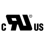 Prüfzeichen - Die von Underwriters Laboratories Inc. anerkannte Komponente darf in einem Produkt oder System verwendet werden